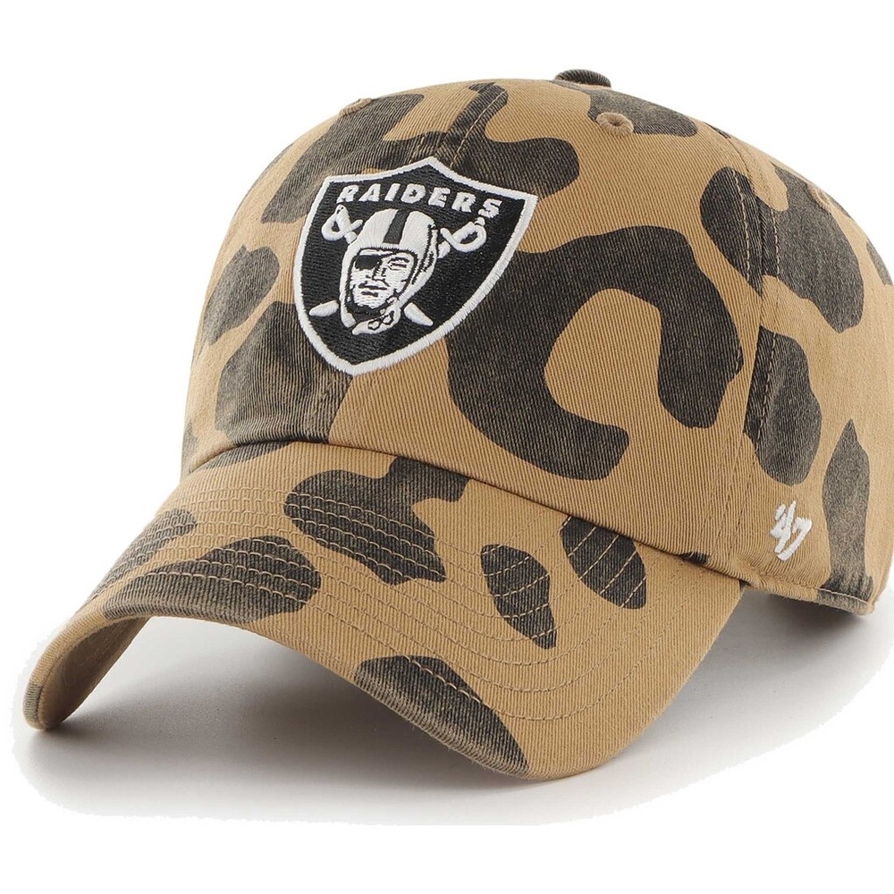 47 Brand Camouflage Leopard Raiders Women's Hat